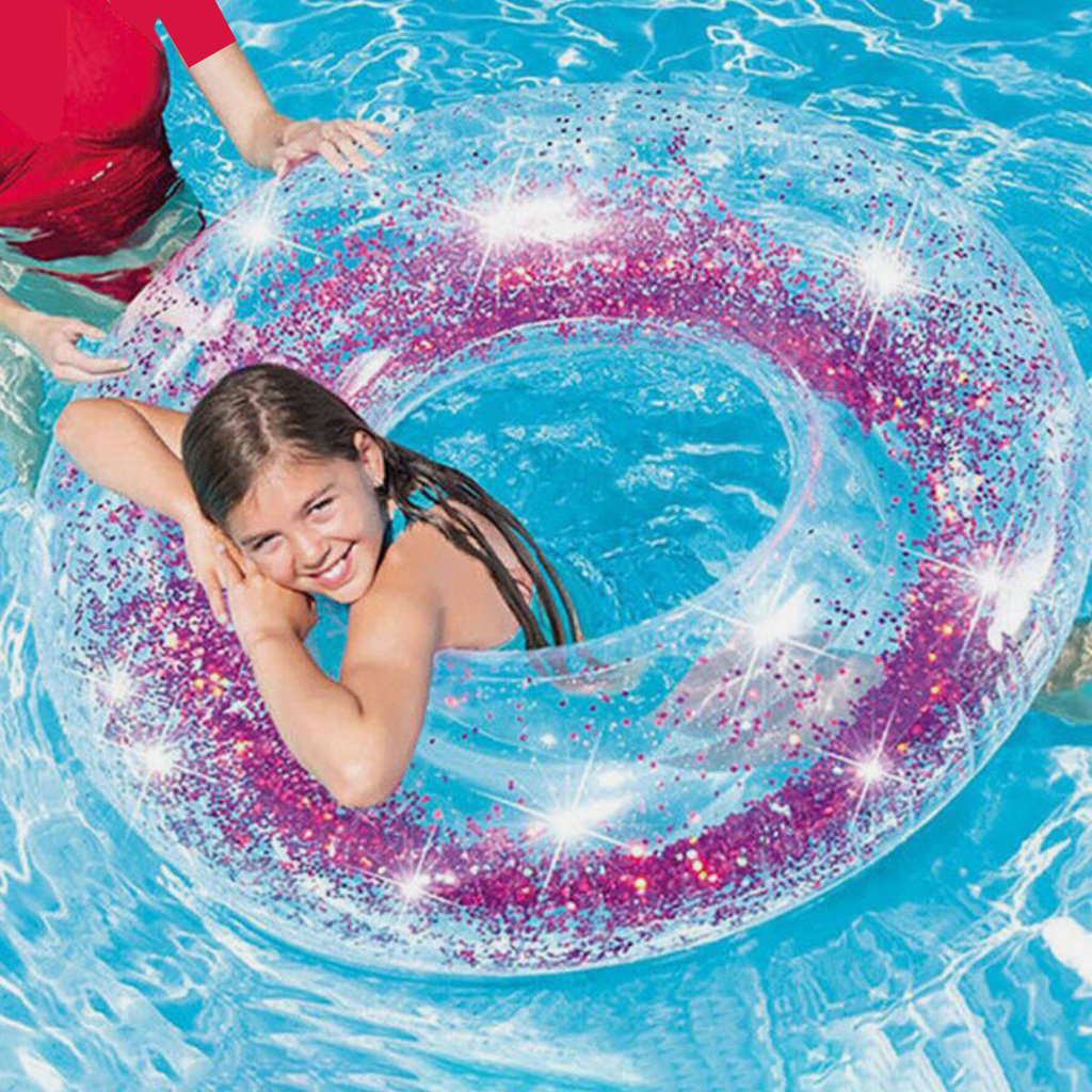 حلقه بادی شنا و استخر طرح اکلیلی مدل 90 سانتی متری