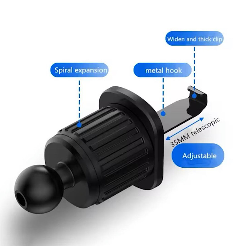 هولدر موبایل 360 درجه مدل دریچه کولر خودرو